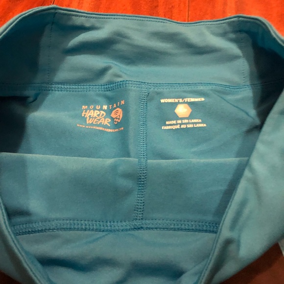 Mountain Hardwear Active Skort size small dark gray white blue skirt shorts - Picture 3 of 9